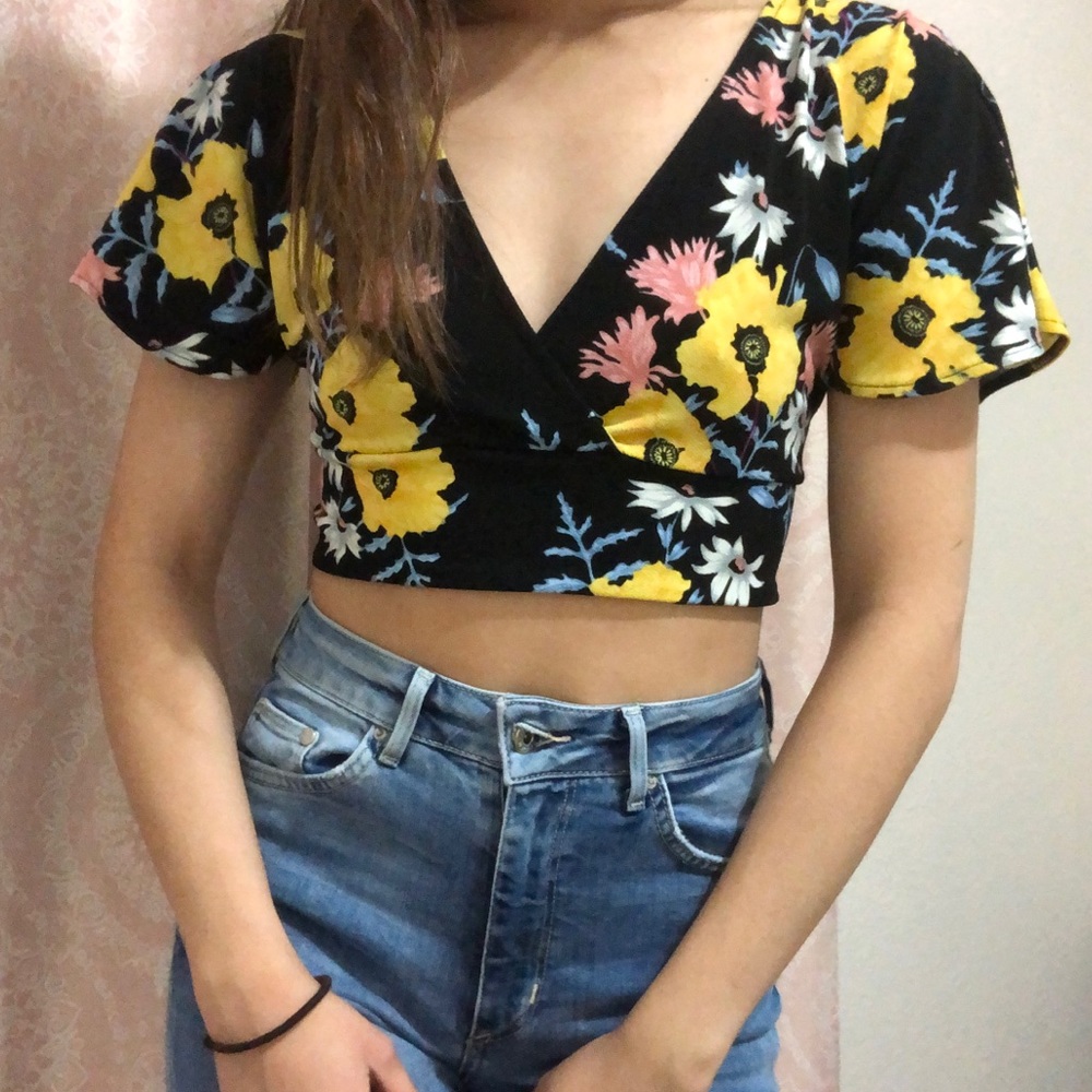 Floral Crop Top
